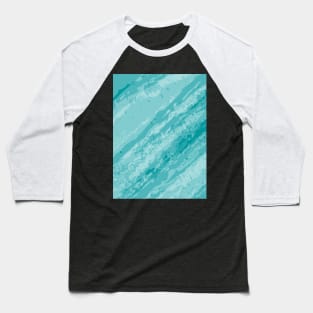 Abstract teal pastel pattern Baseball T-Shirt